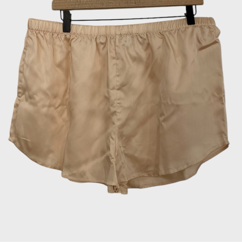 Ettitude NEW Oat Clean Bamboo Sateen Shortie Size XL